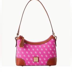 Gorgeous like new pink leather Dooney and Bourke